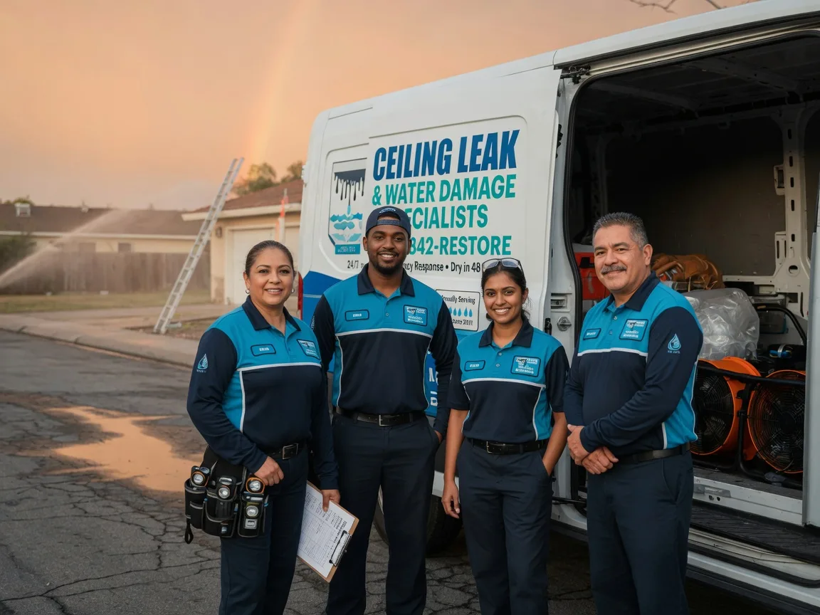 Ceiling Leak Cleanup company in Strawberry, AR