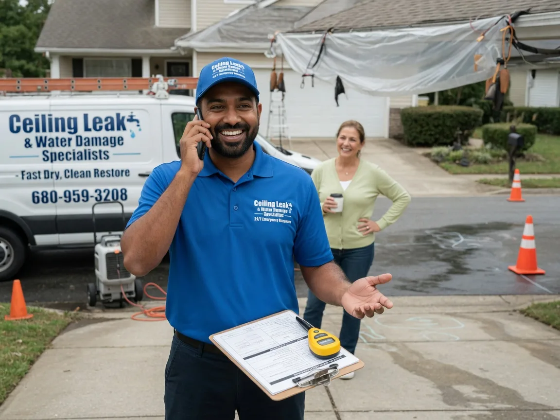 Ceiling Leak Cleanup Strawberry, AR FAQs